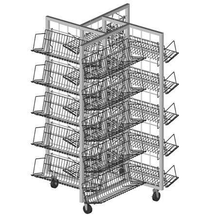 4-Way Merchandiser With Shelves