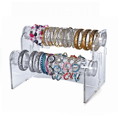 Acrylic Counter Bracelet Bar - 2 Tiers