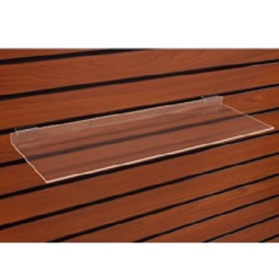 Acrylic Slatwall Shelf - 24 in. W