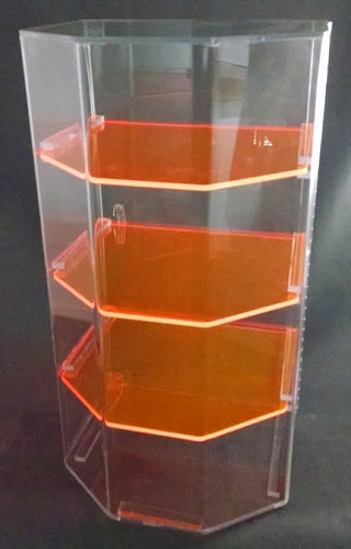 Bakery Case With 4 Colored Shelves