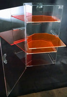 Bakery Case With 4 Colored Shelves