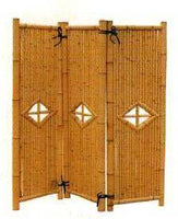 Three Panel Bamboo Divider - 18' Panel