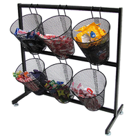 Mesh Basket Counter Display