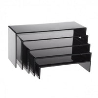 Black U-Shaped Acrylic Riser Set