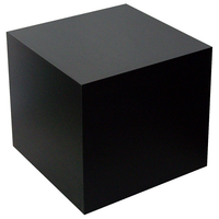 Black Cube Table - Size Choice