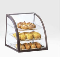 Brown Iron Bakery Display Case - 3 Shelves