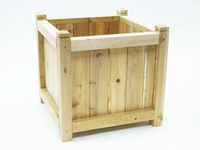 18" Cedar Cubed Planter