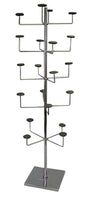 Chrome 5 Tier Hat Rack