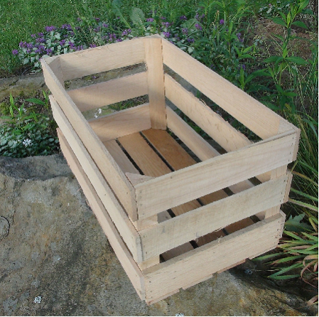 Wood Corn Crates - 2ct