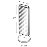 Counter Pegboard Display 8x20 - Color Choice