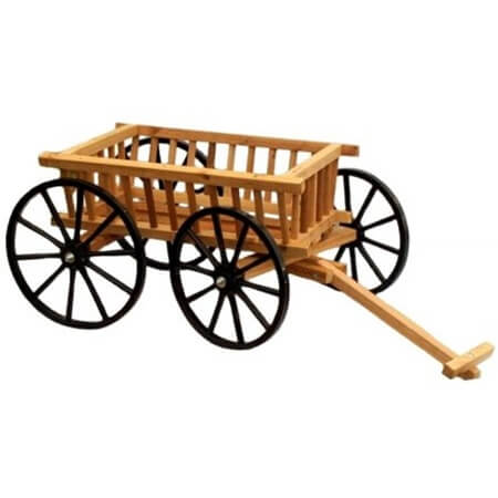 Decorative Pumpkin Wagon