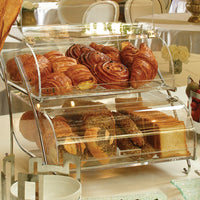 Double Tier Bakery Display Case