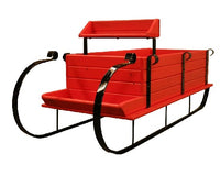 Farmers Sleigh Display - Painted Apple Red