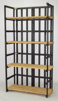 Folding Shelf Display W/ Removable Shelves - Choose Frame Color