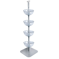 Four-Tiered 12" Bowl Floor Display