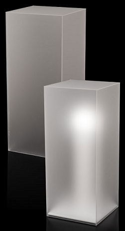 Frosted Acrylic Pedestal - Size Option