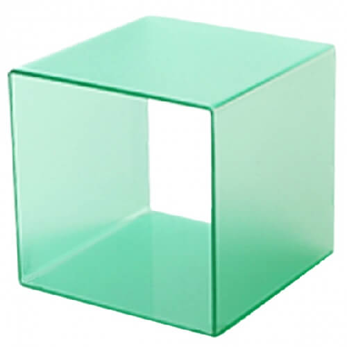 Frosted Cube Riser - 10in