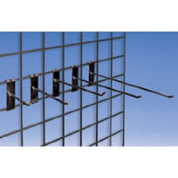 Gridwall Hooks For 3in Grid - Size Choice - 20ct