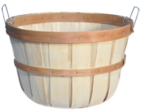 Half Bushel Round Bottom Baskets - 12ct