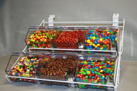 Jumbo Mini Rack With 6 Bins and Scoops