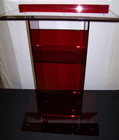 Large Standard 32" Red Podium