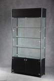 Lighted Tower Display Case - 3 Shelves