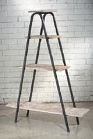 Metal Ladder 4-Shelf Display