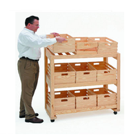 Large Mobile Crate Display