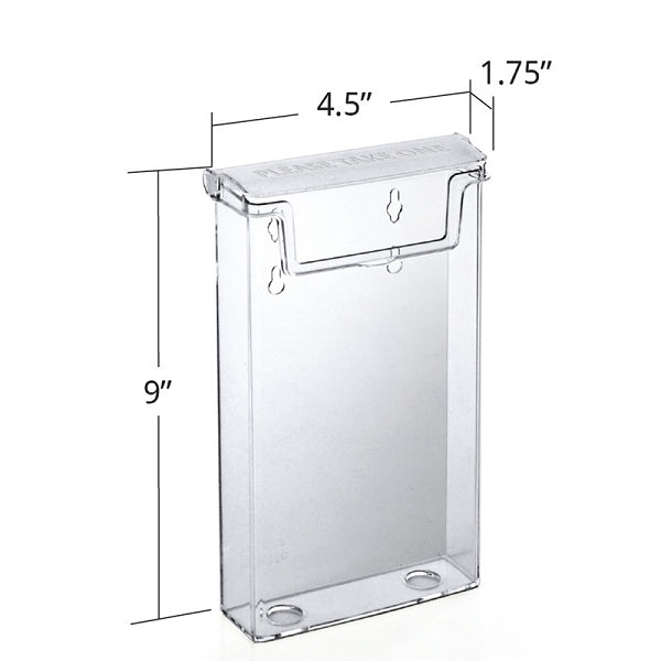 Outdoor Tri-Fold Brochure Holder - 2ct