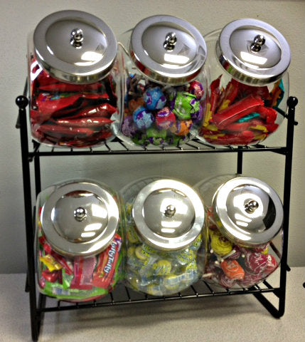 Penny Candy 6 Jar Rack