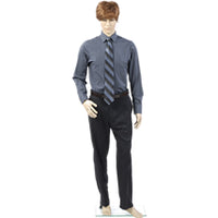 Plastic Male Mannequin Bent Right Arm