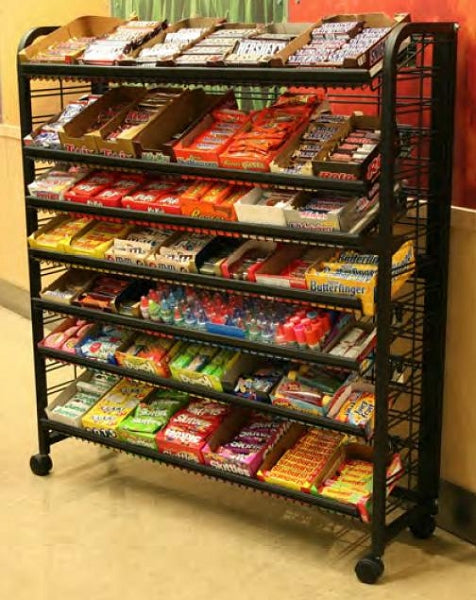 Premium Candy Display Rack - 48in