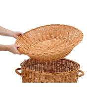 Large Round Willow Basket