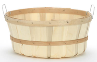 Shallow Bushel Baskets - 12ct