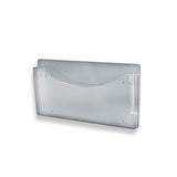 Single Wall Pocket File W/Pen Holder - 2ct