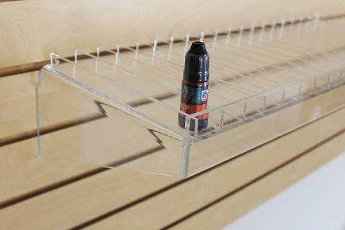 Narrow Slot E-Cig Shelf