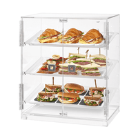 Small 2 Door Bakery Cabinet w/ 3 Trays