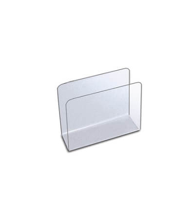 Small Acrylic Desktop File Holder - 4ct