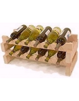 Stackable Wine Rack - 12 Bottle