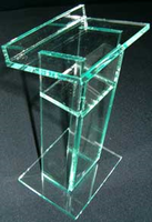 Standard Glass Color Podium - Green Tint
