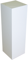 Tall Laminate Turntable Pedestal - Black or White