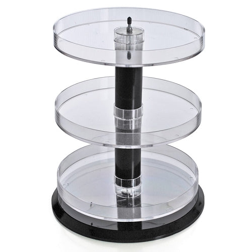 Three Tier Open Round Tray - No Dividers