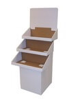 Tri Tray Floor Merchandiser - 24”