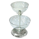 Two-Tier Bowl Counter Display