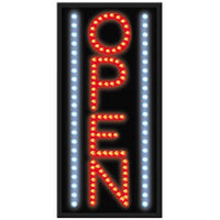 Vertical Open LED Sign