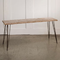 Weathered Wood Rectangular Table