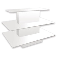 White 3 Tiered Display Table