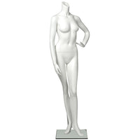 White Headless Mannequin Left Hand On Hip Female