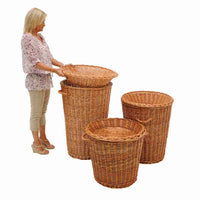 Medium Round Willow Basket