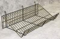 Gridwall Wire Sloping Shelf - 24W